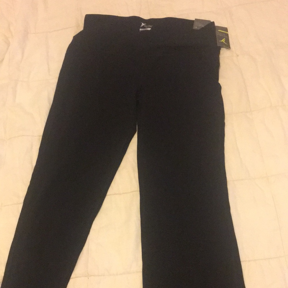 Black yoga/athletic pants, Old Navy, Size L, New!
